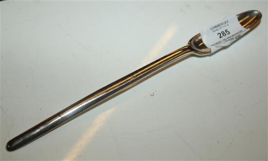 George I silver marrow scoop